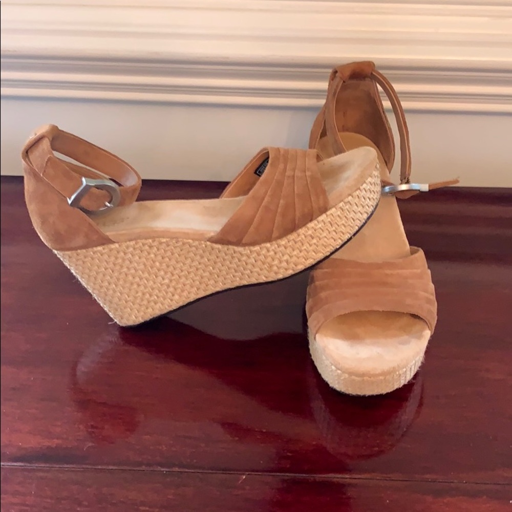 Ugg wedge ankle strap sandals